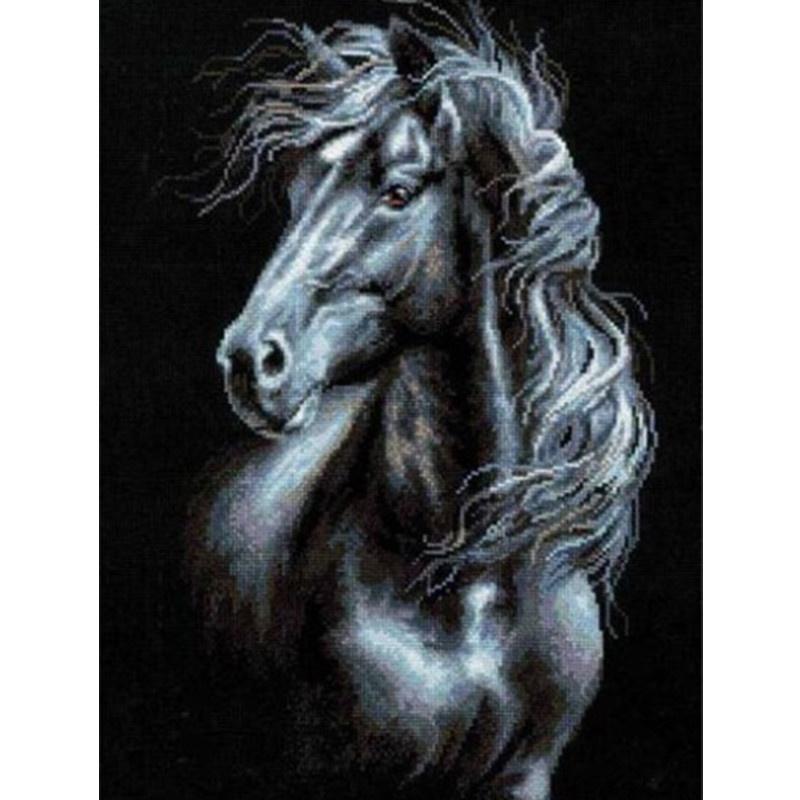 

5D DIY Алмазная картина Красивая лошадь Алмазная вышивка Набор для вышивки крестом Полный горный хрусталь Мозаика Домашний декор Square 50x70cm