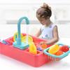 Single Hole Faucet Replacement Toy Rotatable Sink Faucet Play Tap Kitchen Sink Toy  Children