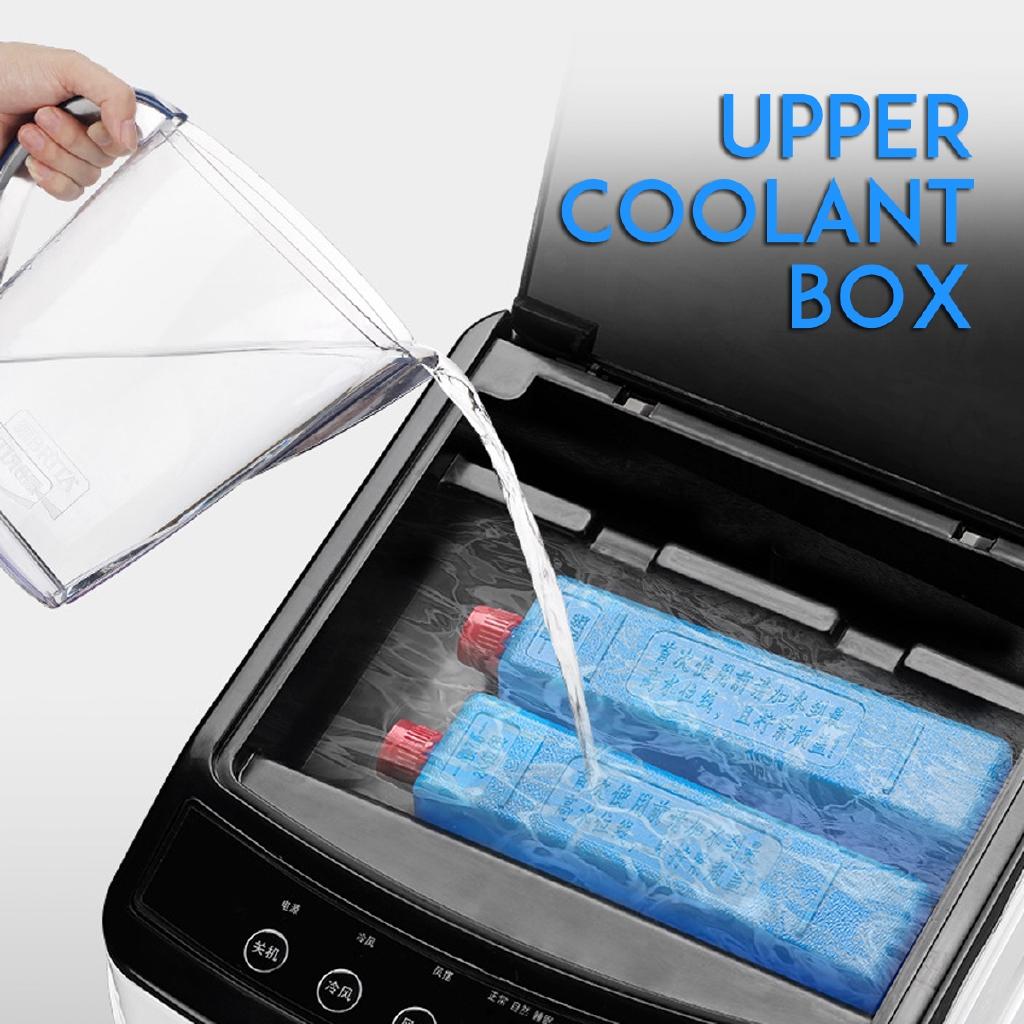 10L Tank Home Water Mobile Portable Air Conditioning Fan Humidifier Cooler ,Sleep Timer, 220V 65W, Bedroom Living Room Office