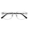 Ultralight Retro Square Eyeglass Frames - Unisex High-End Korean Design