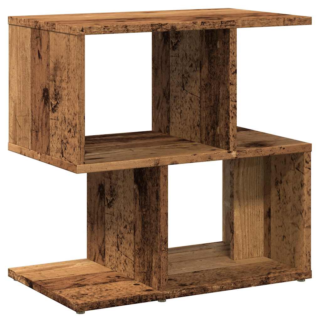 Nightstand with Vintage Wood Look 50 X 30 X 51.5 Cm Engineered Wood