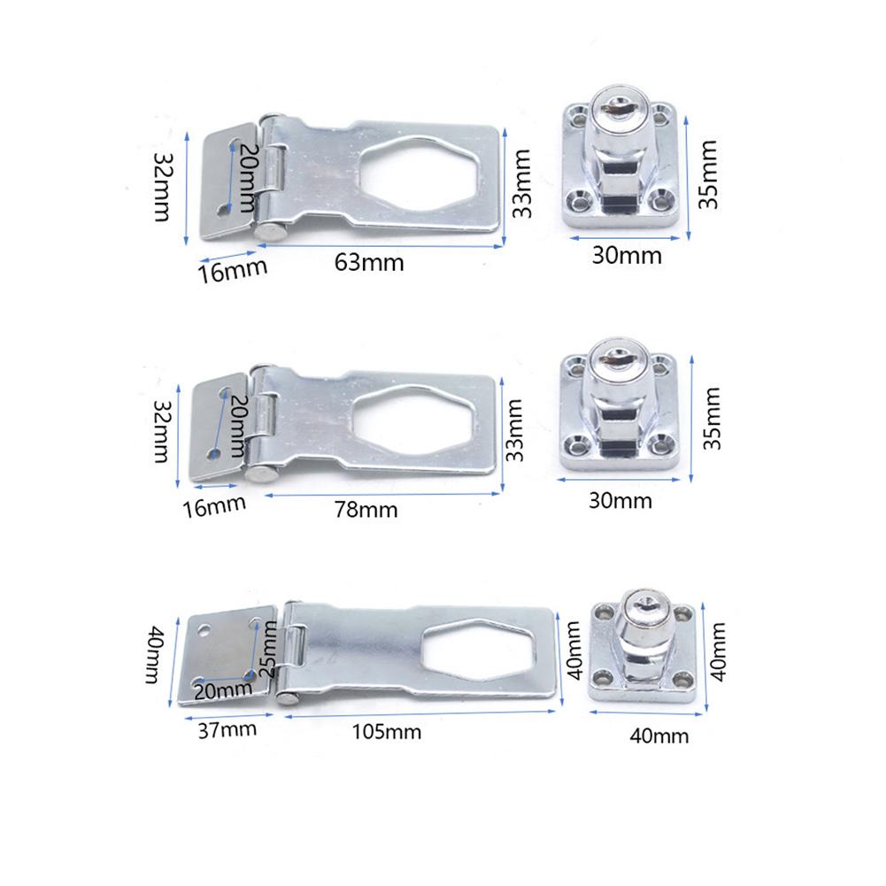 Security Furniture Locks Cam Cylinder Locks Door Cabinet Mailbox Drawer Cupboard Locker With 2 Keys Hardware