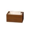 High-End Wooden Tissue Box for Living Room, Coffee Table, or Hotel - New Chinese Style with Customizable Logo Option