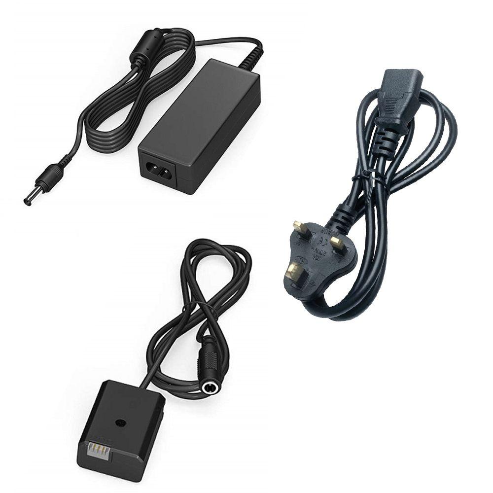 

Универсальный комплект DC-адаптера Шнур питания Адаптер питания переменного тока Муляж батареи AC-PW20 NP-FW50 UK Plug