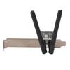 Wireless PCIE WiFi Adapter 300Mbps 2.4GHz High Performance Computer Network Card with 2 Antenna for WINS 7 8 10 11