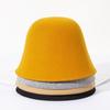 Wool Wool Fisherman Hat Solid Color Panama Hat Beanies Warm Caps  Women