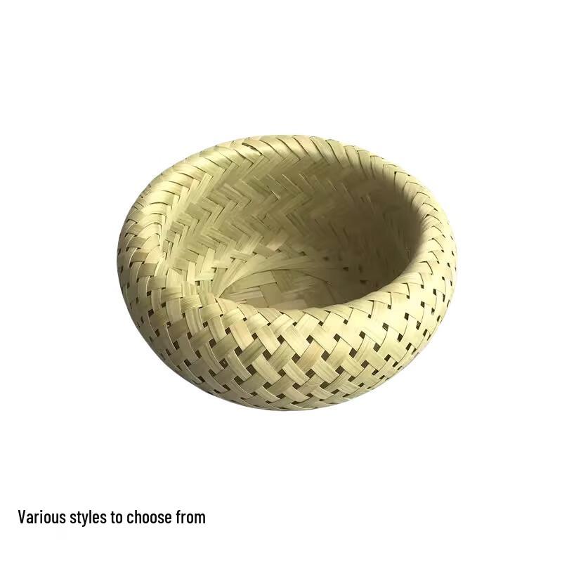 Kreativer geflochtener Bambus-Obstkorb