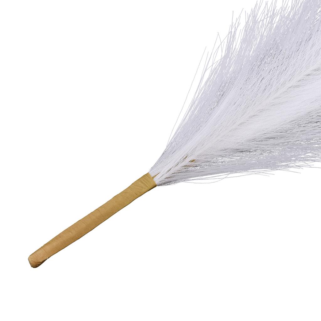 Faux Pampas Grass 17.3in High Rustic Colors Durable Cloth Widely Used Fake Reed Grass