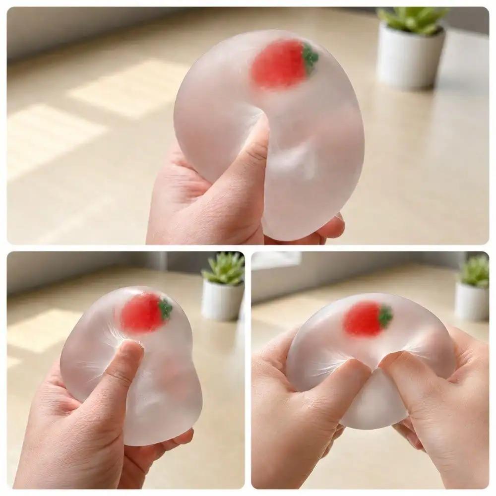 Random Slow Rising Squishy Stress Balls, Soft Bouncy Sensory Squeeze Fidget Toys, Party Favors Birthday Gifts for Kids & Adults