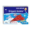 Beginner's 3D Paper Airplane Origami Kit: Creative and Colorful DIY Toy for Kids