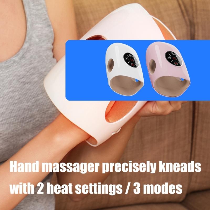 Hand Massagers with Heat Compression Relief,3 Level Helps Soothes Hand Fatigue,Carpal Tunnel Arthritises Discomfort