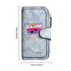 Vintage Summer Beach Long Wallet Fashion Multi Card Slot Zipper Purse