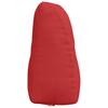 Back Cushion Red 80 x 24 x 50 cm Fabric