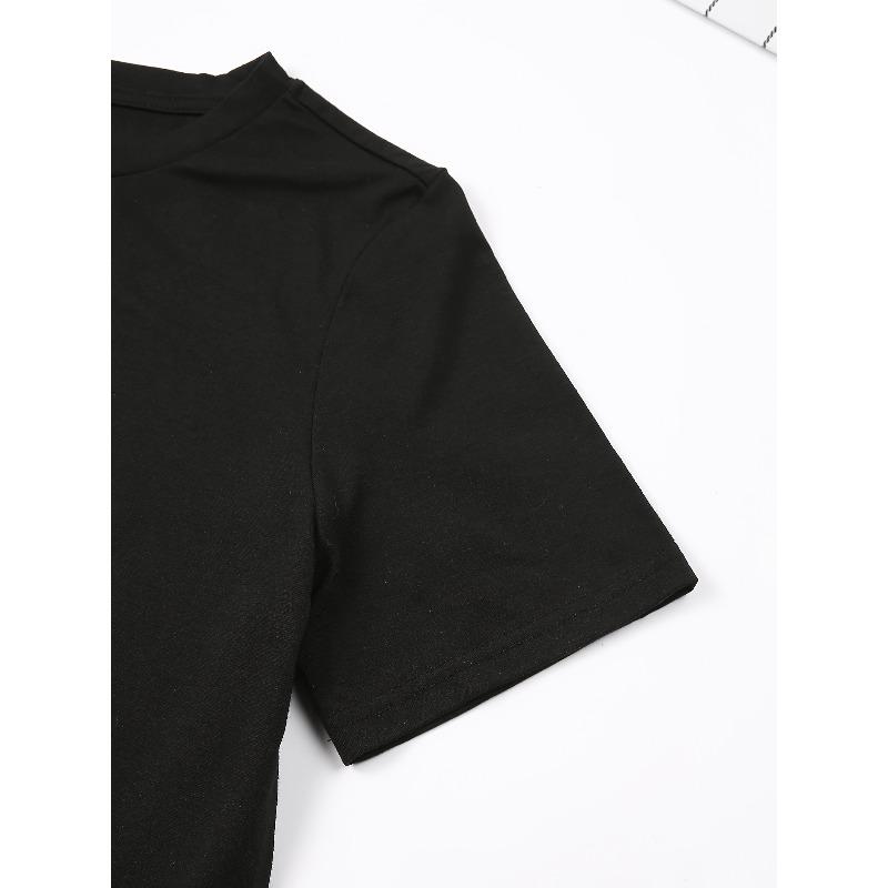 Women's T-Shirt Spring/Summer Casual Attire, Machine Washable Loose-Fit Top for Layering & Relaxed Outfits (No Bulk) 100% Pure