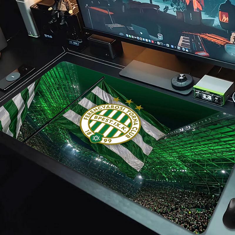 Ferencvárosi Torna Club Large Size Mouse Pad Large Gaming Table Cushion Non-slip Laptop Tablet Big Mousepad XXL Mat Mini PC Playmat With Lock edge