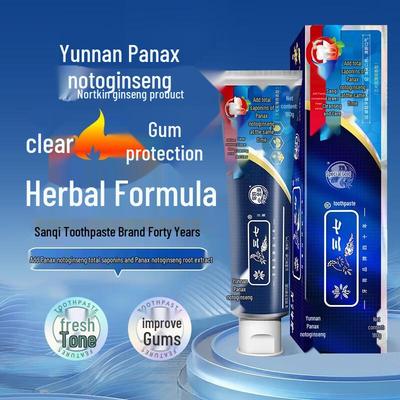 Sanqi Flower Mint Herbal Gum Care Toothpaste