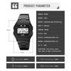 SKMEI 1952 Military Chronograph Date Week For Men Alarm Clock Reloj Hombre Sport Watch 5Bar Waterproof Digital Wristwatch
