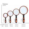 75mm Handheld Magnifying Glass 10x For Kids Seniors Non-Slip Reading Magnifier Lens For Classroom Science Nature Exploration