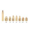 8 Pcs Internal Thread Heat Insertion Tool Brass Knurled Nut Durable Heat Insert Nut  Soldering Iron