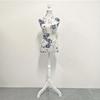 1pc Floral Dress Form Mannequin, Female Torso Display, with Tripod Stand for Sewing, Design, Fashion Showcase