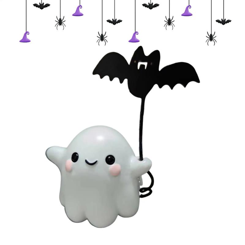 

Ghost Figure Ghost Statue Figurine Halloween Decorations Spooky Table Centerpieces Home Decor for Men Women Birthday Holiday