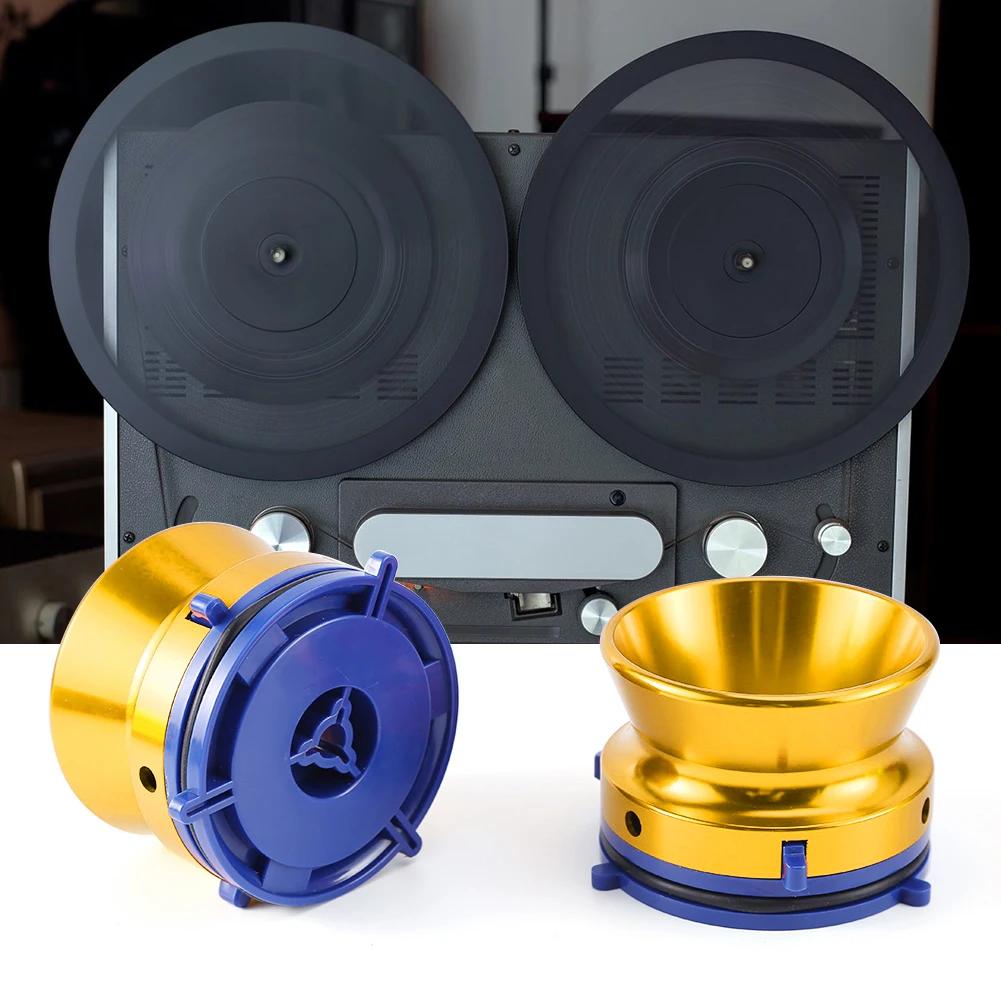 1 para 1/4 10 cali Otwierak do Studer ReVox Aluminiowy Kubek Ładowarka Bęben Magnetofonowy Adapter Piasty NAB Uniwersalne Urządzenie Ładujące