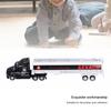 1/48 LKW-Anhänger-Spielzeug, Öltanker-LKW-Spielzeugfahrzeug aus Legierung, abnehmbares Öltransportfahrzeug mit Rückziehfunktion, mit Ton und Licht für Kinder