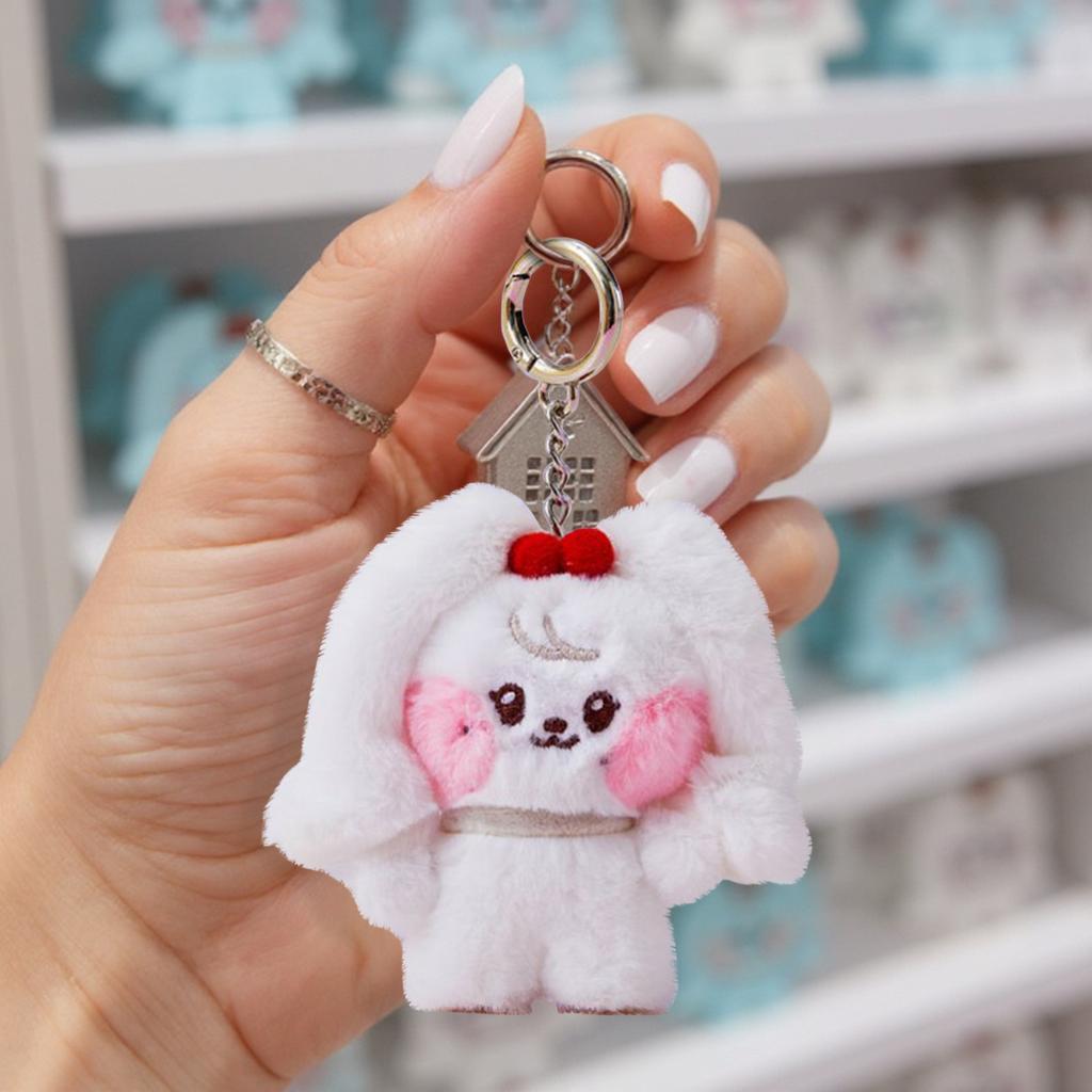 Cute Plush Doll Toy Gift Cartoon Children's Rag Doll Doll Keychain