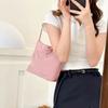 Fashion Shoulder Bag Embroidered Letters Underarm Bag Casual Handbags Women's High Capacity Handbag