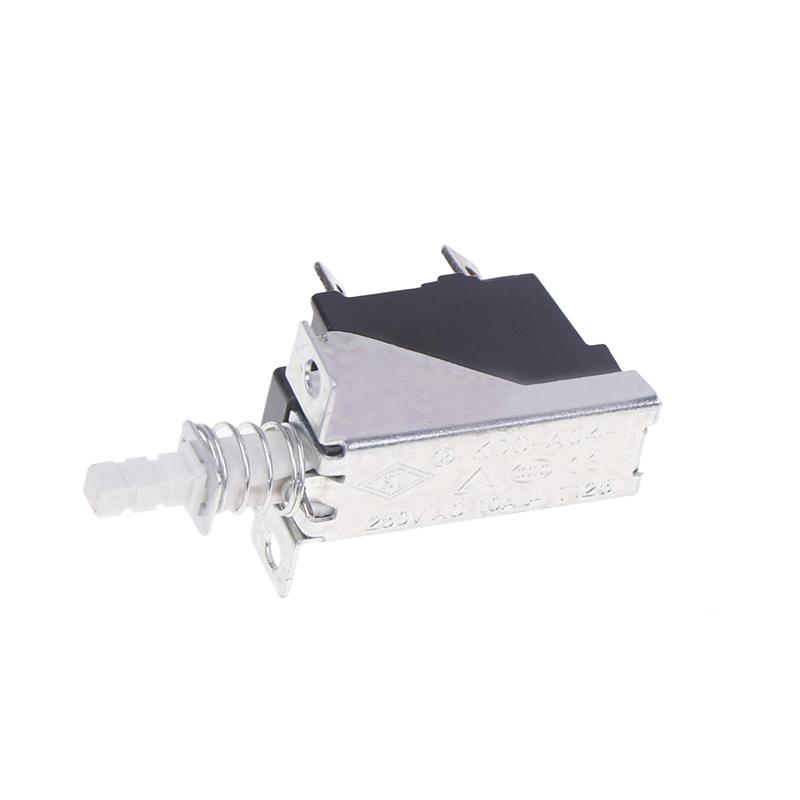 Heater Gear Switch 10A 250V Ac Spst 2 Pins Push Button Power Switch Kdc-A04-88 Since The Lock Kdc-A04