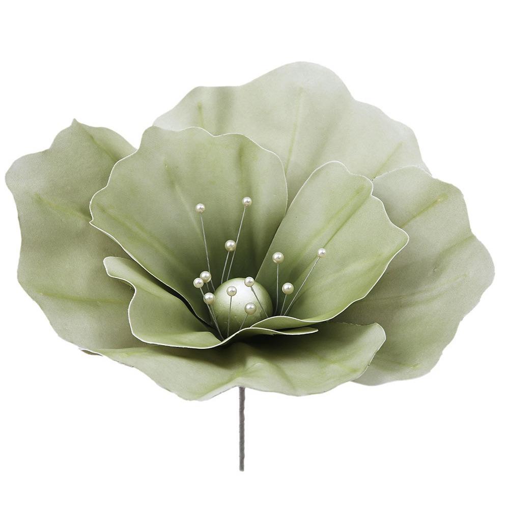 

40cm Size Giant Flowers PE Material Foam Flower Huge Artificial Flowers Reusable DIY Large Flower Wedding Decoration (Green,40CM) зелёный
