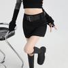 Korean Style Low Waist Slim Fit Midi Skirt for Women - 2024 Autumn Collection
