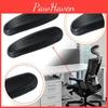 Replacement Office 2pcs Chair Armrest Pads Cap Left And Right Simple Line Easily Install