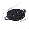 Donuts Maker Pfanne Kuchen Modellplatten Kochgeschirr Rund Anti-Verbrühung Donut Platte Donut Backen