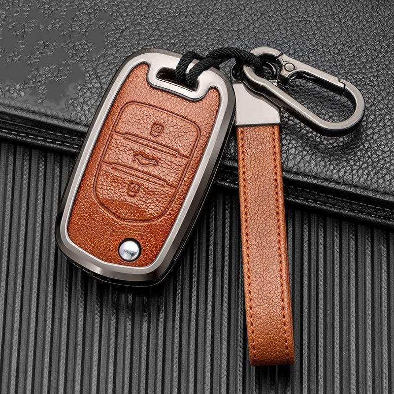 Compatible Key Case for 21 Wuling Hongguang MINI, Journey, Hongguang PLUS, Baojun 530, 730, and E200
