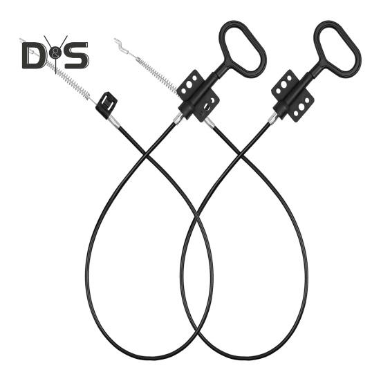 2 ks kabel k polohovací pohovce, odolný univerzální D-kroužek, pružinový drát, kovový uvolňovací kabel k polohovací pohovce, náhradní díly