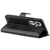For Oppo Reno11 F 5G Case Leather Phone Cover Square Magnetic Clasp