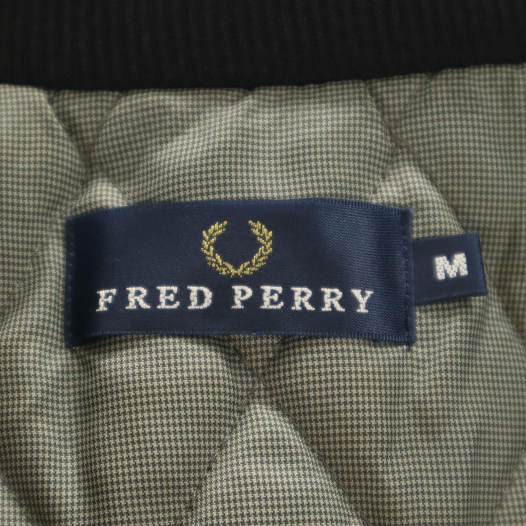 Fred Perry Baseballjacke M schwarz Herren Gebraucht