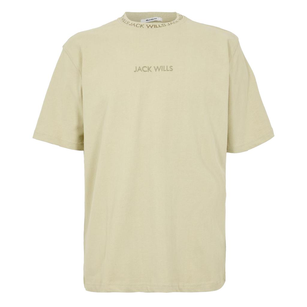 Jack Wills Mens Jacquard T-Shirt