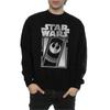 Star Wars Mens The Last Jedi Frame Metallic Sweatshirt