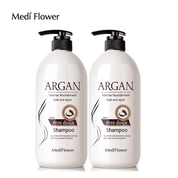 Medi Flower Large Capacity Argan Shampoo 1000mlx2