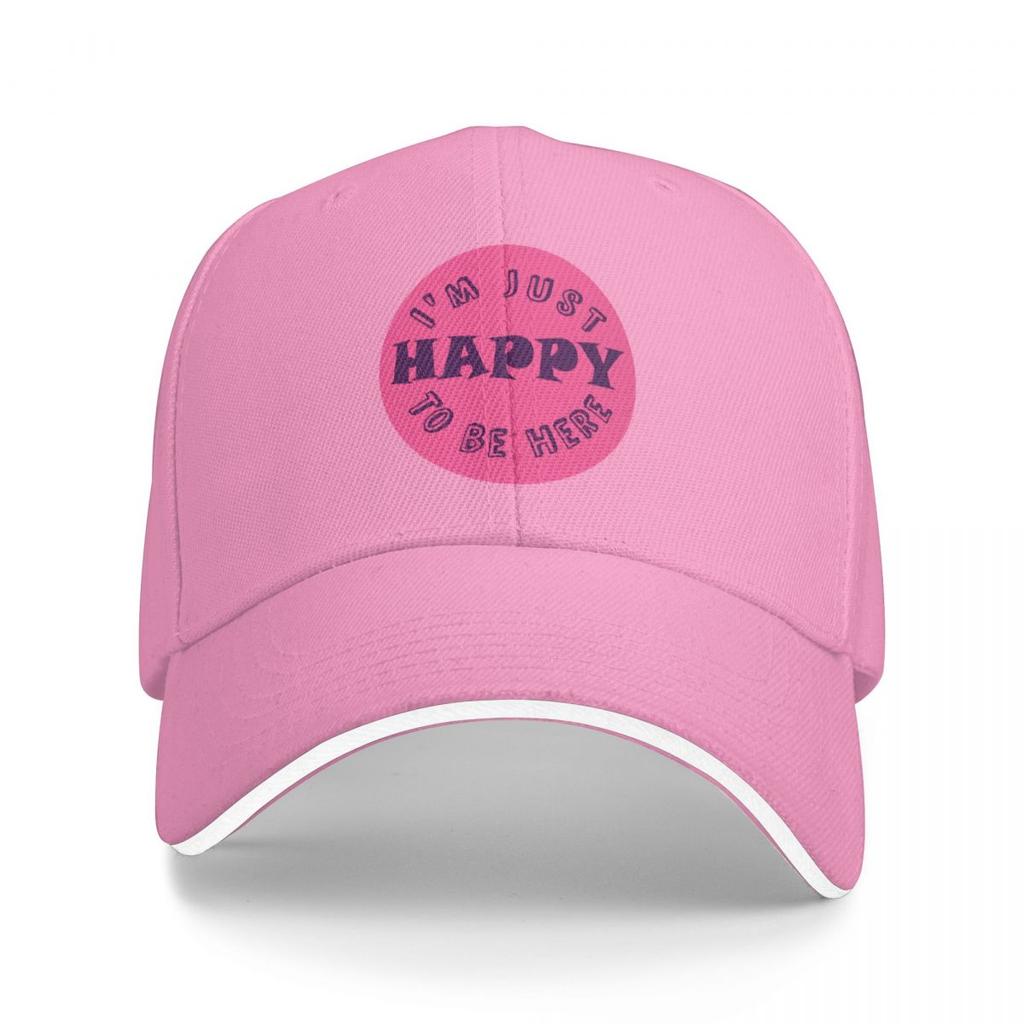 Im Just Happy To Be Here Baseball Cap Horse Hat Military Tactical  Boy Child Womens