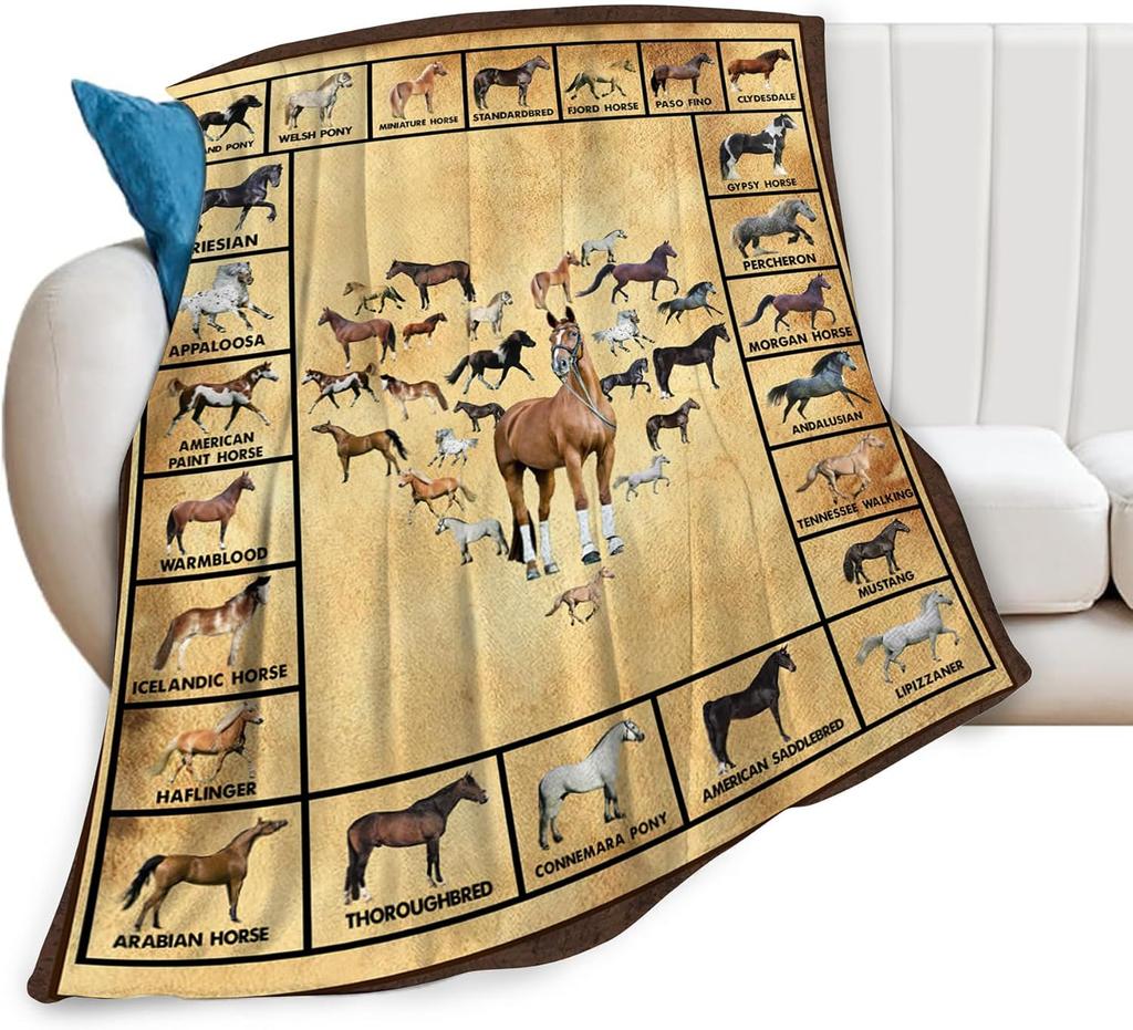 Corgi Throw Blanket Soft Cozy Fleece Blanket for Couch Bed or Sofa Cute Corgi Dog Gift for Women Girls Kids and Adults x