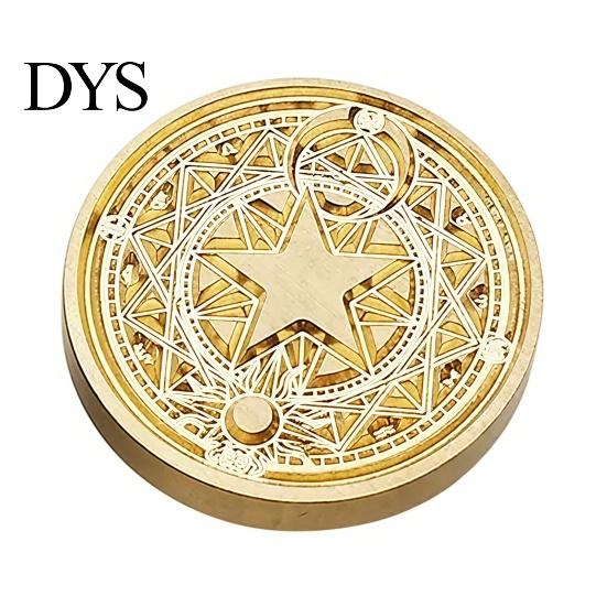 Decorative Embossed Stamp Brass Wax Seal Heads, Alphabet Christmas Sealing Personalized Gift Head for Envelope Wrapping Journal Scrapbook Decor Metal