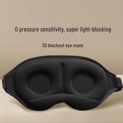Nasal Wing Memory Foam Blackout Eye Mask for Sleep and Eye Fatigue Relief