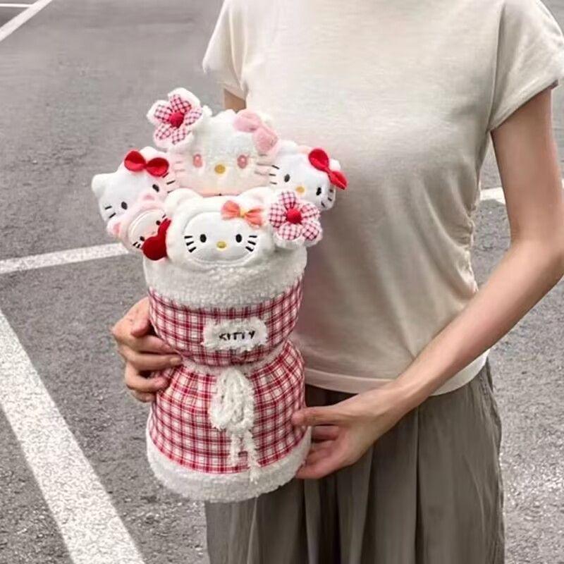 Cute Plush Cat Doll Bouquet - Perfect Gift for Best Friend or Girlfriend s Birthday or Graduation