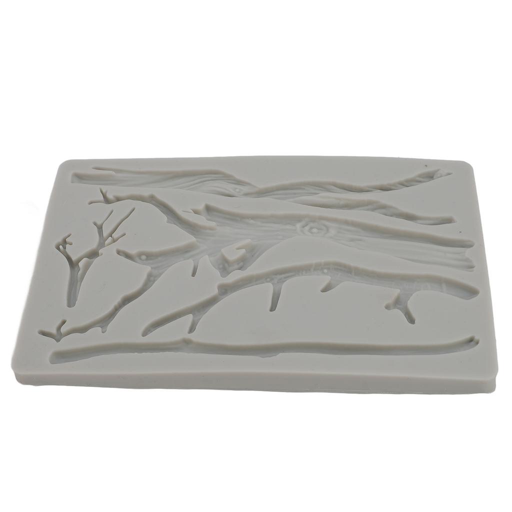 Twig Branch Shaper Silicone Molding Tool for Chocolate Clay Candle Crafting Cake Decorating