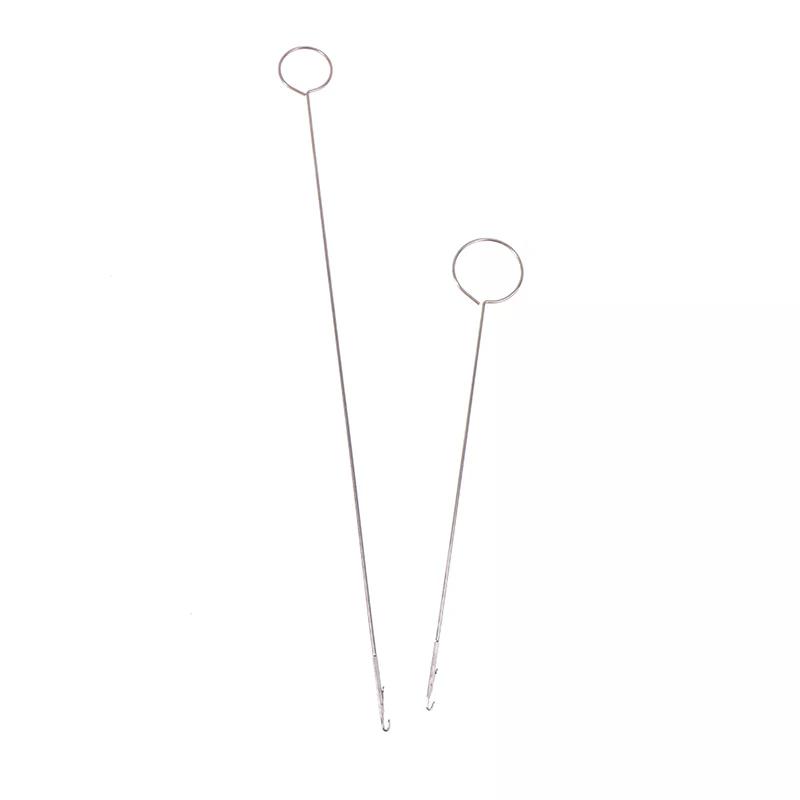 Metal Sewing Loop Turner Hook for Turning Fabric Tubes Straps Belts Strips, DIY