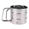 Electric Flour Sifter for Baking Handheld Electric Stainless Steel Powder Sieve Filter Kitchen Pastry Cooking Baking Tool