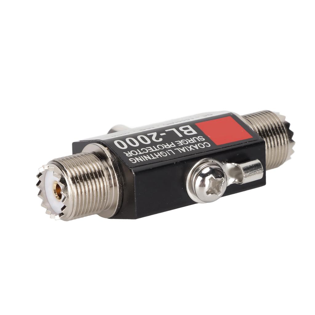 Yinitone BL‑2000 Coaxial Lightning Surge Protector PL259 Female to PL259 Female Coaxial Lightning Arrestor